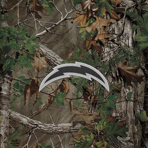 NFL Los Angeles Chargers Realtree Xtra Green Camo Dell Alienware Skin